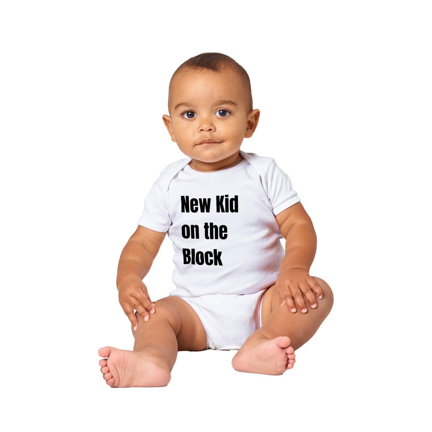 Classic Baby Short Sleeve Bodysuit on the Block