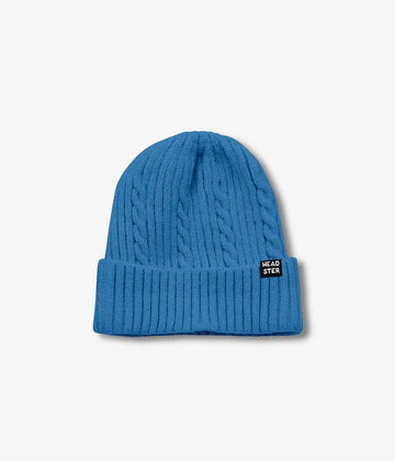 Headster cable car salty blue beanie