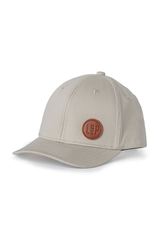 Lp cap athletic fit - taupe and terracotta