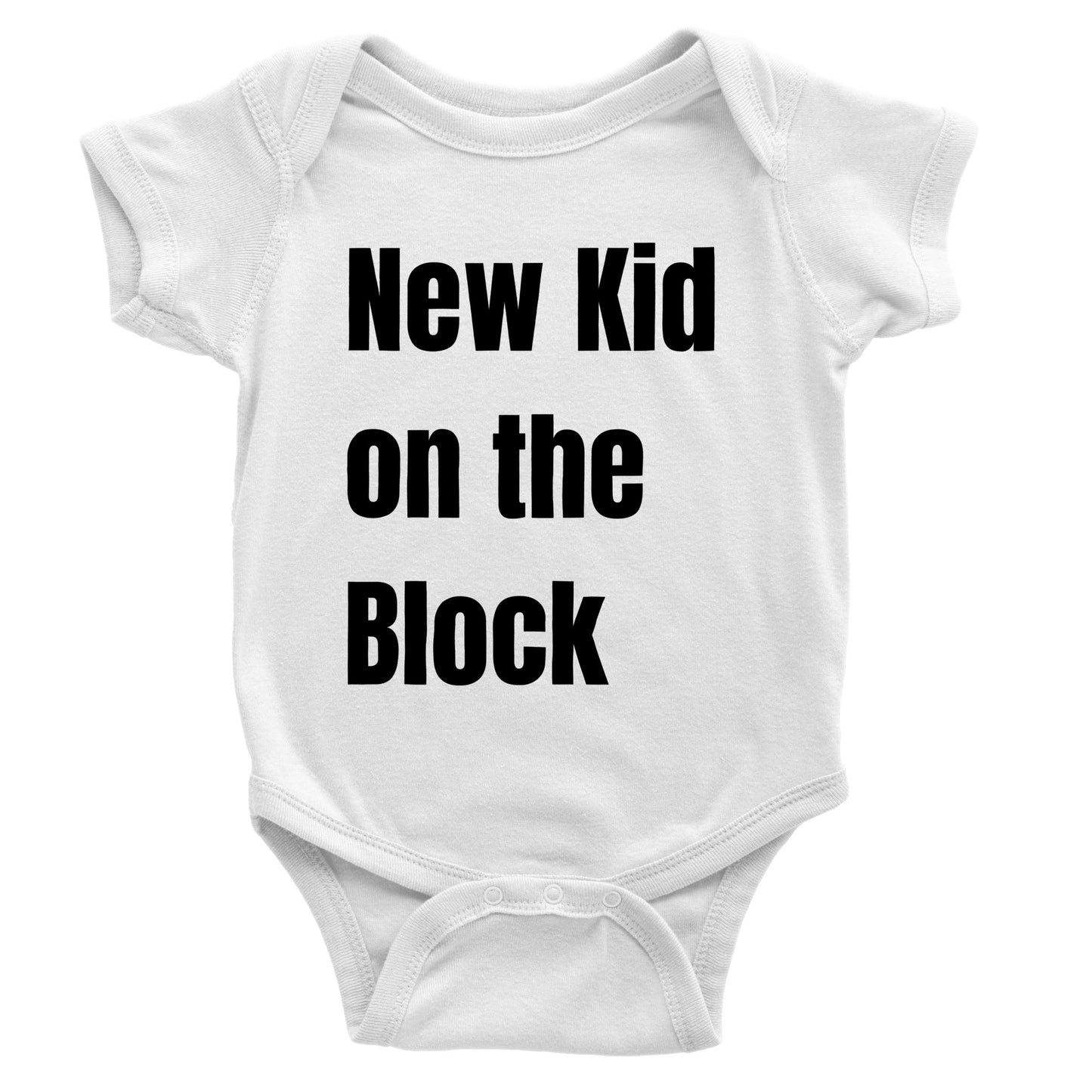 Classic Baby Short Sleeve Bodysuit on the Block