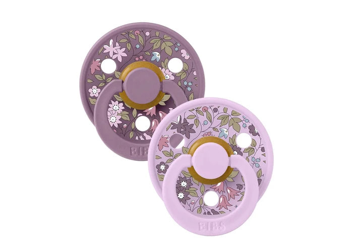 bibs pacifier- violet sky (liberty)