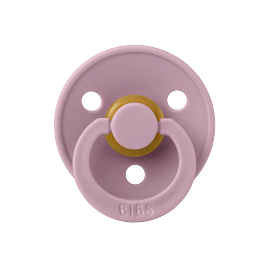 bibs pacifier- heather