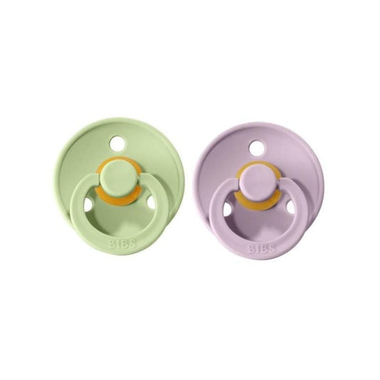 bibs pacifier- lilac/pistachio