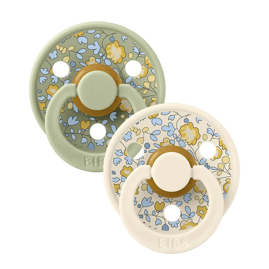 bibs pacifier- sage mix (liberty)